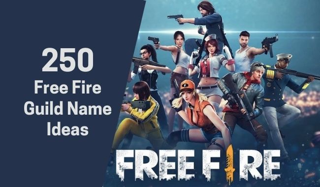 Free Fire Guild Name Ideas